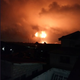 An explosion seen after a natural gas station exploded in Ghana’s capital Accra.